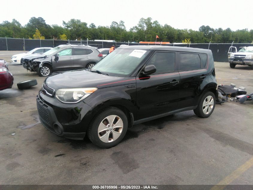 2015 KIA SOUL BASE - KNDJN2A20F7771849