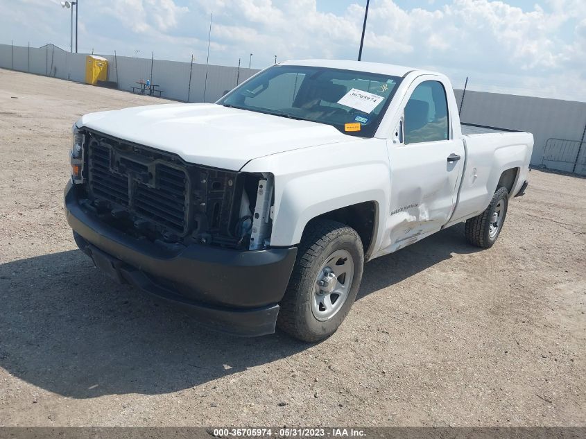 2017 CHEVROLET SILVERADO 1500 WORK TRUCK - 1GCNCNEH7HZ260086