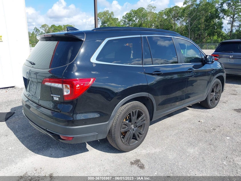 VIN 5FNYF5H22MB036039 2021 HONDA PILOT SPECIAL EDITION