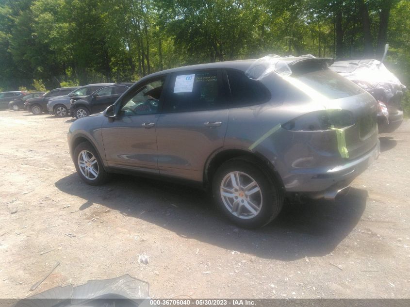 2016 PORSCHE CAYENNE - WP1AA2A23GKA11651