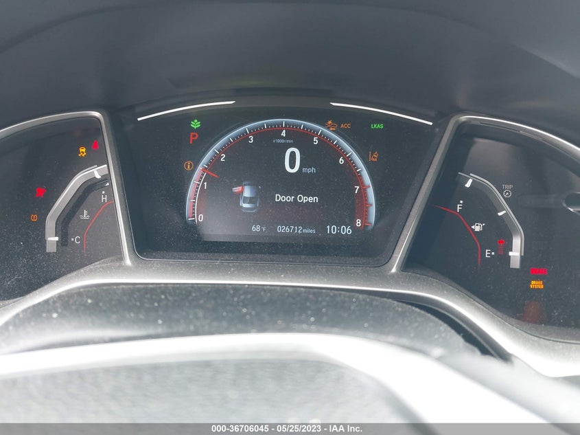 VIN 2HGFC2F83MH537863 2021 HONDA CIVIC SEDAN SPORT