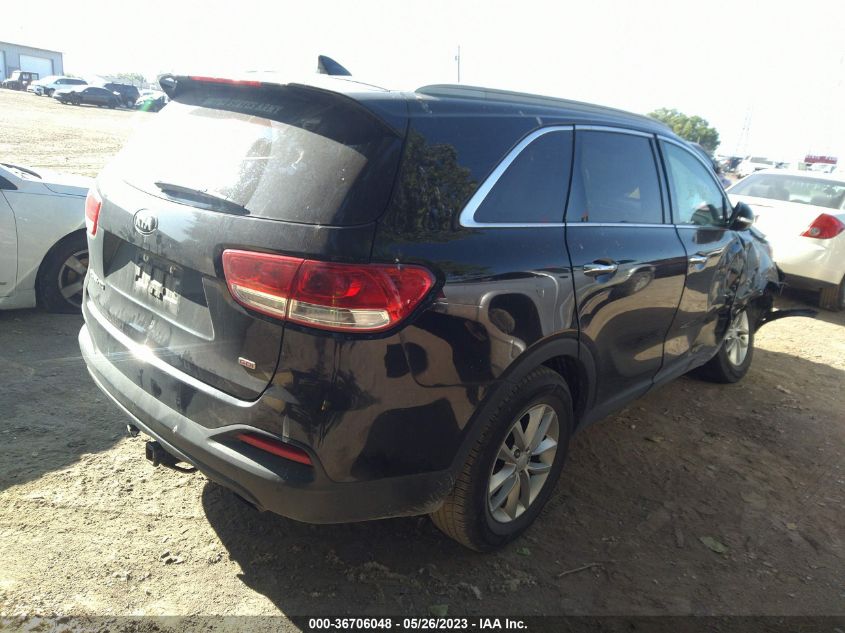2016 KIA SORENTO LX - 5XYPG4A31GG181592