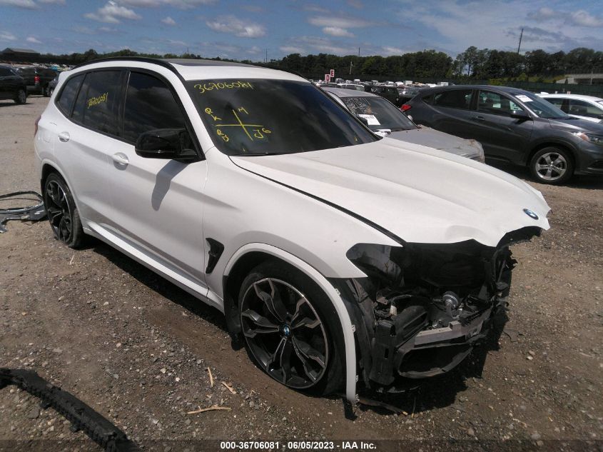 2020 BMW X3 M COMPETITION - 5YMTS0C03L9B66574