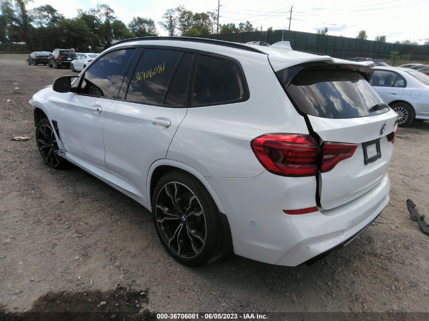 2020 BMW X3 M COMPETITION - 5YMTS0C03L9B66574