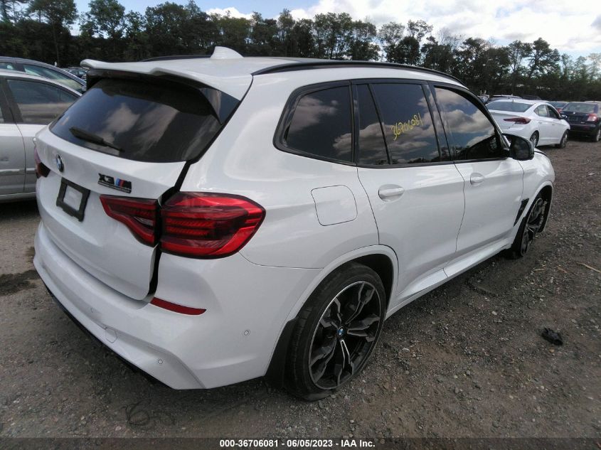 2020 BMW X3 M COMPETITION - 5YMTS0C03L9B66574