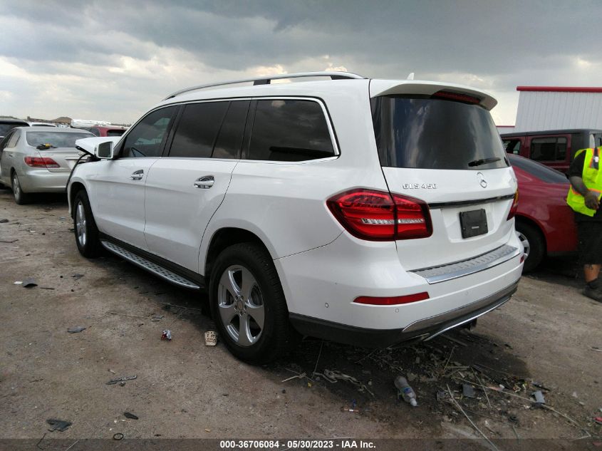 2017 MERCEDES-BENZ GLS GLS 450 - 4JGDF6EE5HA755797