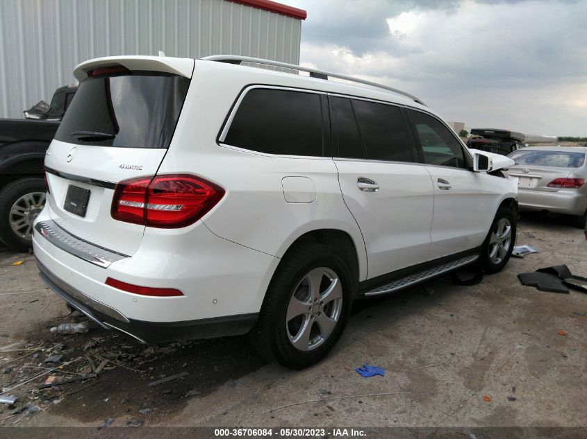 2017 MERCEDES-BENZ GLS GLS 450 - 4JGDF6EE5HA755797