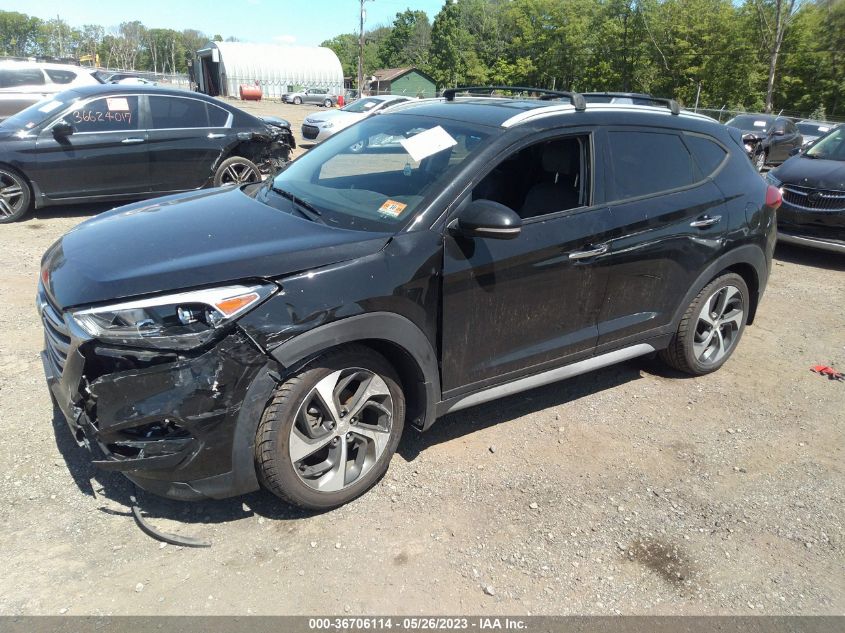 2017 HYUNDAI TUCSON LIMITED - KM8J3CA25HU564501