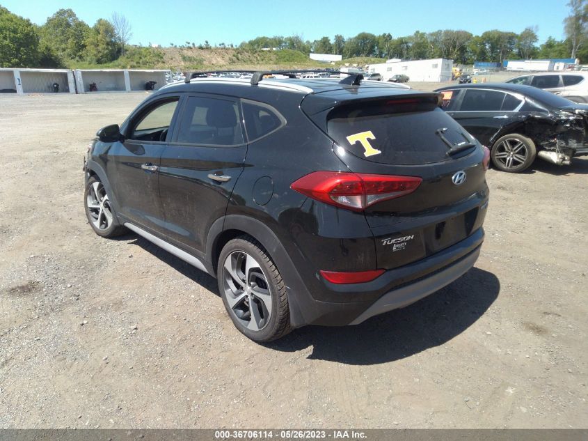 2017 HYUNDAI TUCSON LIMITED - KM8J3CA25HU564501