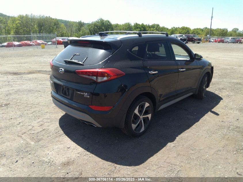 2017 HYUNDAI TUCSON LIMITED - KM8J3CA25HU564501