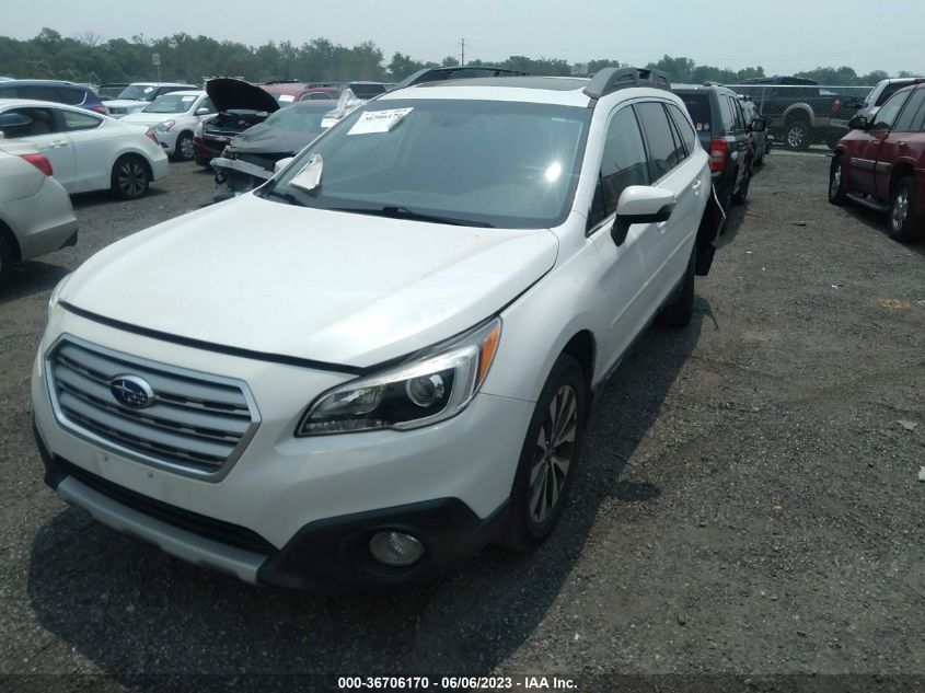 2016 SUBARU OUTBACK 2.5I LIMITED - 4S4BSANC6G3324635