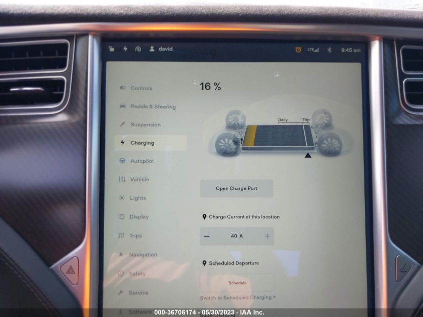 2015 TESLA MODEL S 85D/70D/90D/P90D - 5YJSA1E25FF119162