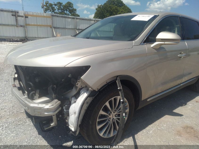 2017 LINCOLN MKX SELECT - 2LMPJ8KR8HBL34129