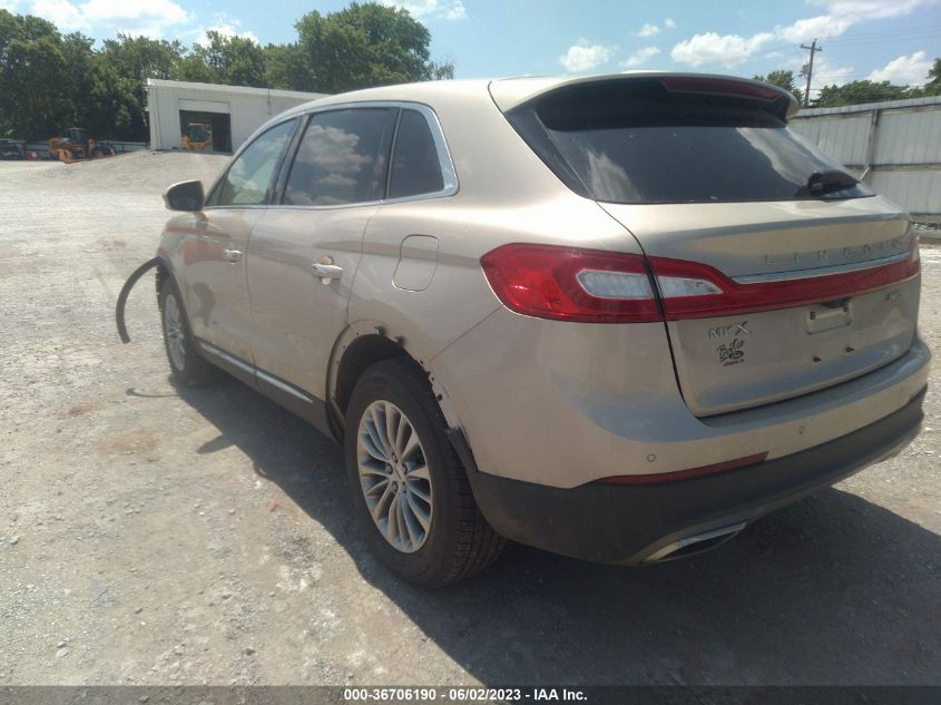 2017 LINCOLN MKX SELECT - 2LMPJ8KR8HBL34129