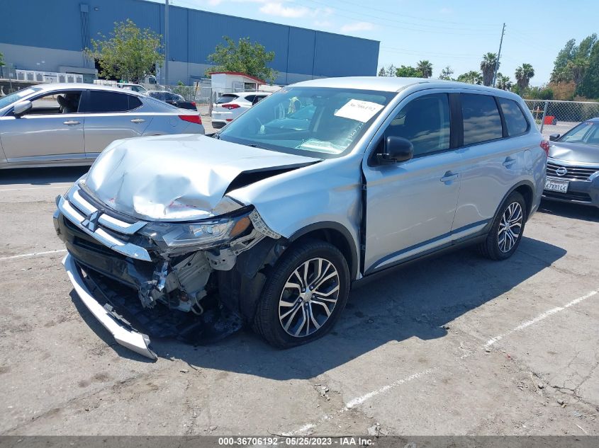 2016 MITSUBISHI OUTLANDER ES - JA4AD2A35GZ039194