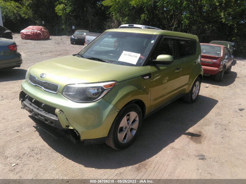2014 KIA SOUL BASE - KNDJN2A29E7042313