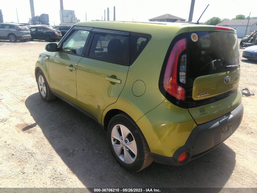 2014 KIA SOUL BASE - KNDJN2A29E7042313
