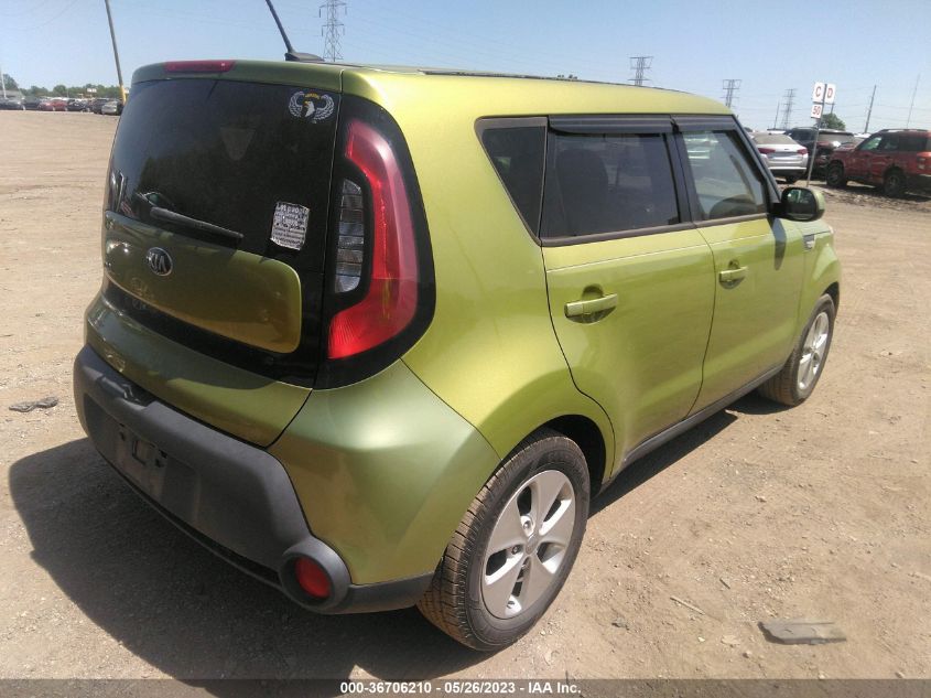 2014 KIA SOUL BASE - KNDJN2A29E7042313