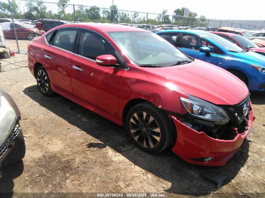 2016 NISSAN SENTRA SR - 3N1AB7AP2GY296497