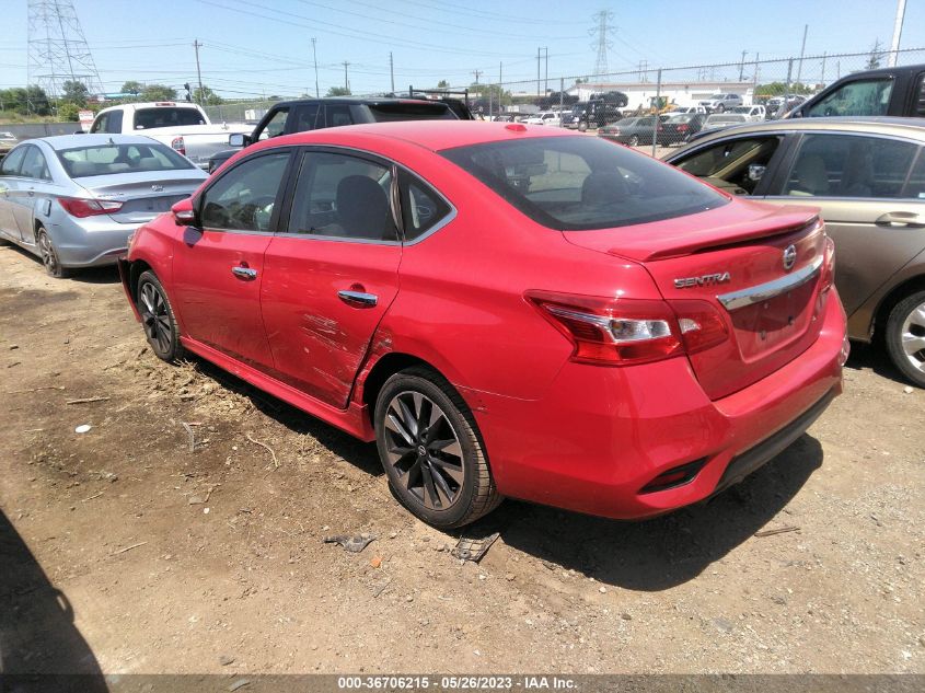 2016 NISSAN SENTRA SR - 3N1AB7AP2GY296497