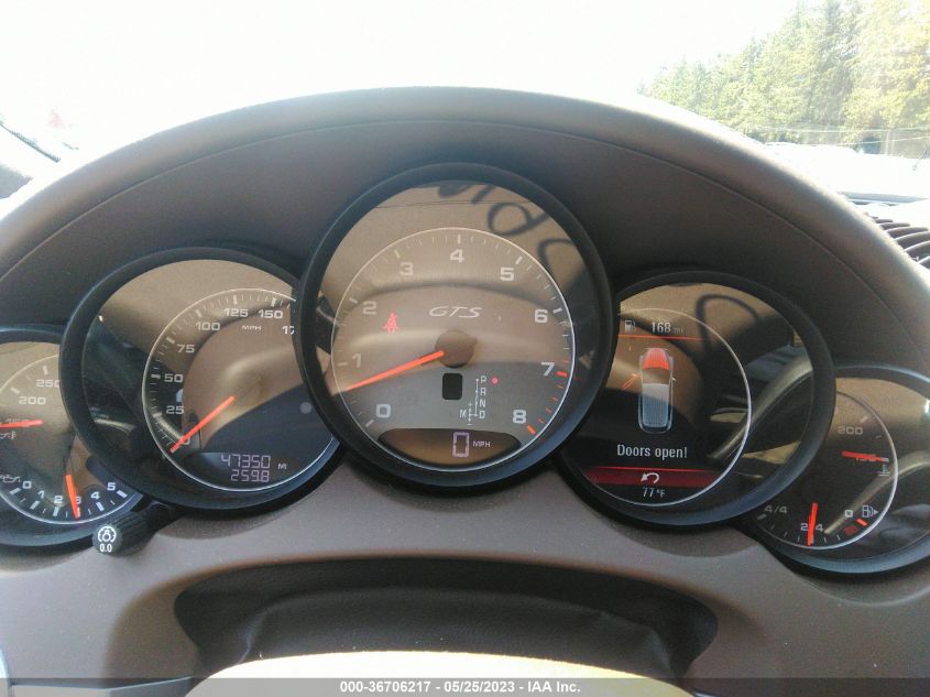 2014 PORSCHE CAYENNE GTS - WP1AD2A25ELA70604