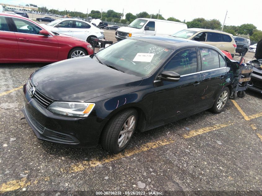 2014 VOLKSWAGEN JETTA SEDAN SE W/CONNECTIVITY/SUNROOF - 3VWD07AJ2EM304367