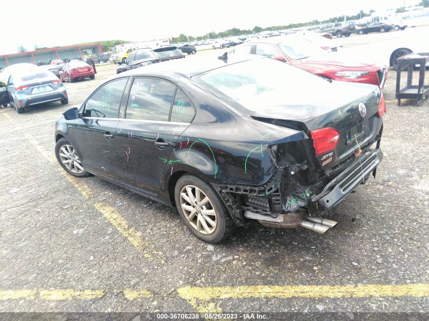 2014 VOLKSWAGEN JETTA SEDAN SE W/CONNECTIVITY/SUNROOF - 3VWD07AJ2EM304367