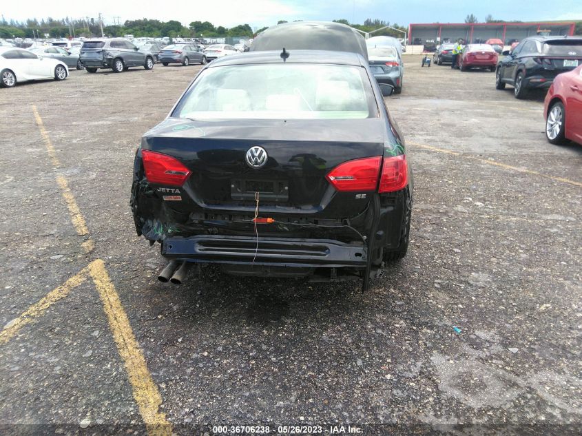 2014 VOLKSWAGEN JETTA SEDAN SE W/CONNECTIVITY/SUNROOF - 3VWD07AJ2EM304367