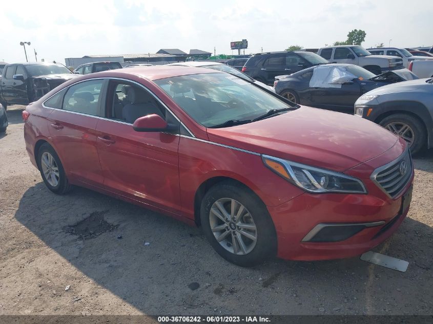 2017 HYUNDAI SONATA 2.4L - 5NPE24AF8HH551530