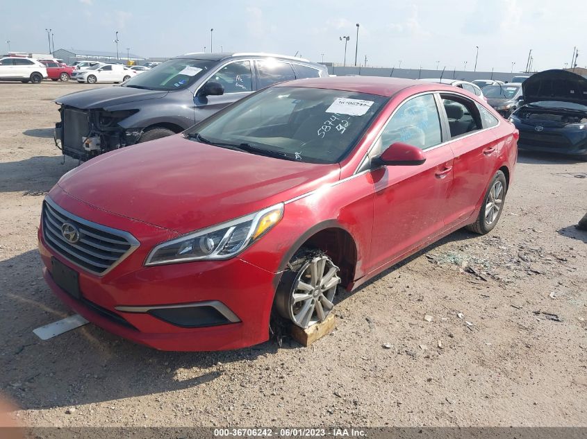 2017 HYUNDAI SONATA 2.4L - 5NPE24AF8HH551530