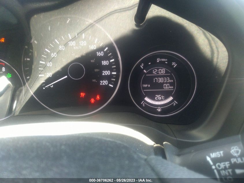 2016 HONDA HR-V EX - 3CZRU6H54GM108671
