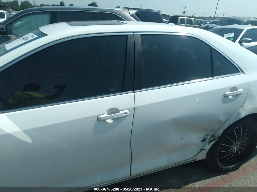 2013 TOYOTA CAMRY L/LE/SE/XLE - 4T4BF1FK0DR309814
