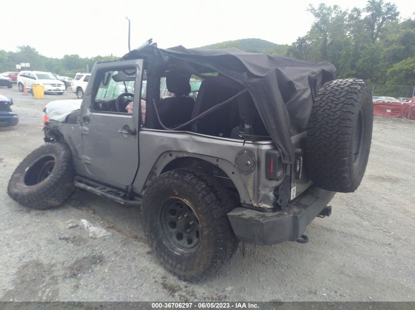 2018 JEEP WRANGLER JK SPORT S 1C4GJWAG9JL922129