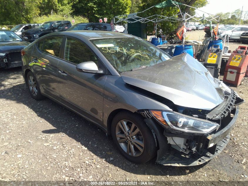 2018 HYUNDAI ELANTRA SEL - 5NPD84LFXJH395472