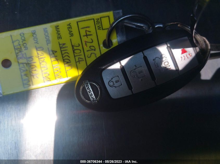 2014 NISSAN ALTIMA 2.5 S - 1N4AL3AP9EC409456