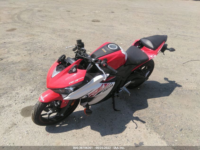 2015 YAMAHA YZFR3 MH3RH06Y4FK007058