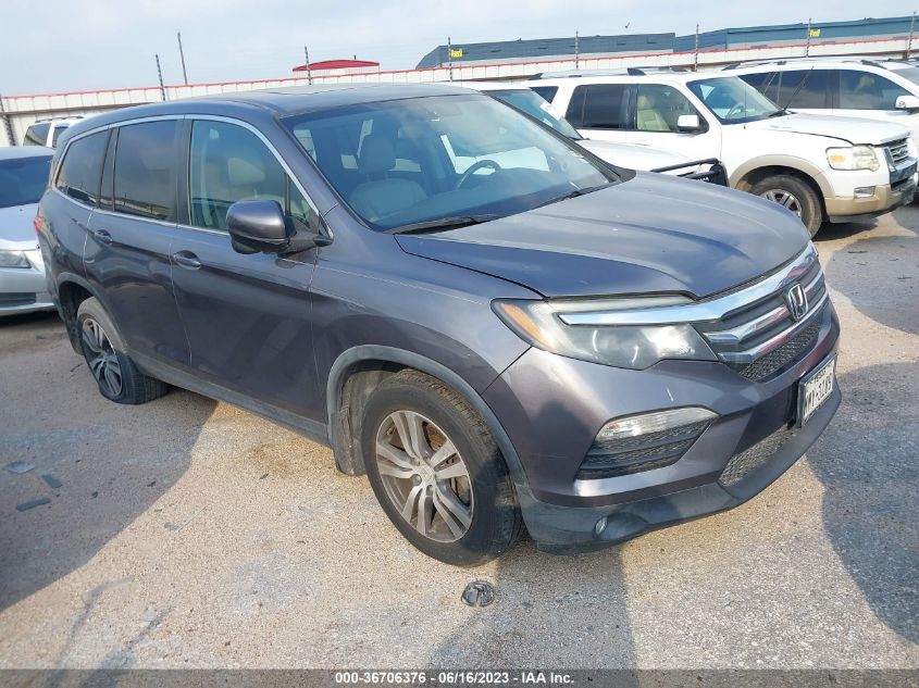 2016 HONDA PILOT EX-L - 5FNYF5H89GB052635