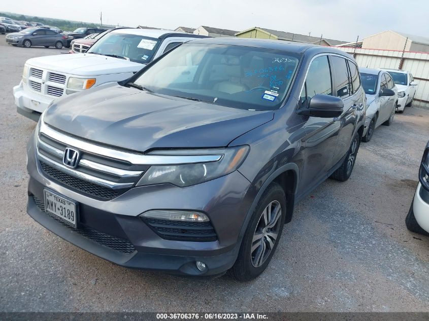 2016 HONDA PILOT EX-L - 5FNYF5H89GB052635