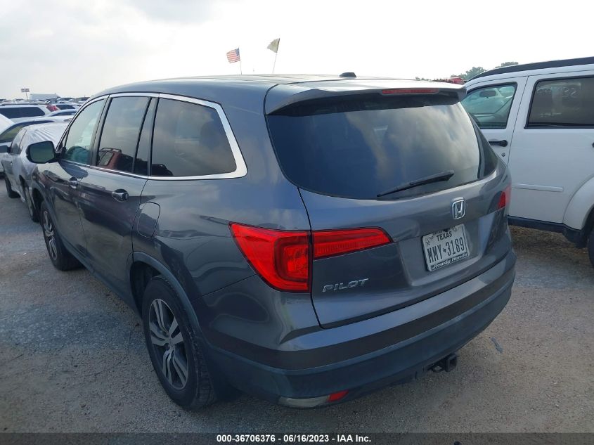 2016 HONDA PILOT EX-L - 5FNYF5H89GB052635