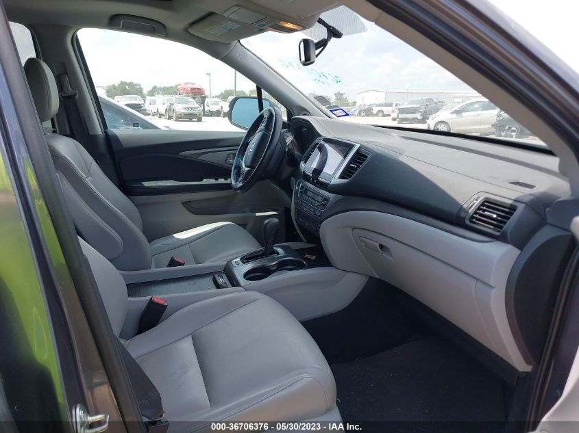 2016 HONDA PILOT EX-L - 5FNYF5H89GB052635