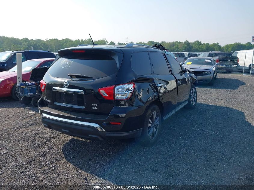 2017 NISSAN PATHFINDER SL - 5N1DR2MM5HC671458