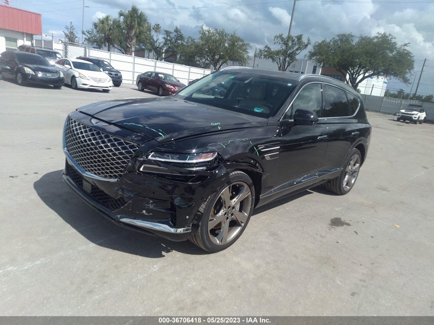 VIN KMUHBDSB8PU117814 2023 GENESIS GV80