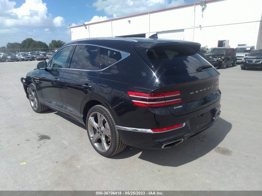 VIN KMUHBDSB8PU117814 2023 GENESIS GV80