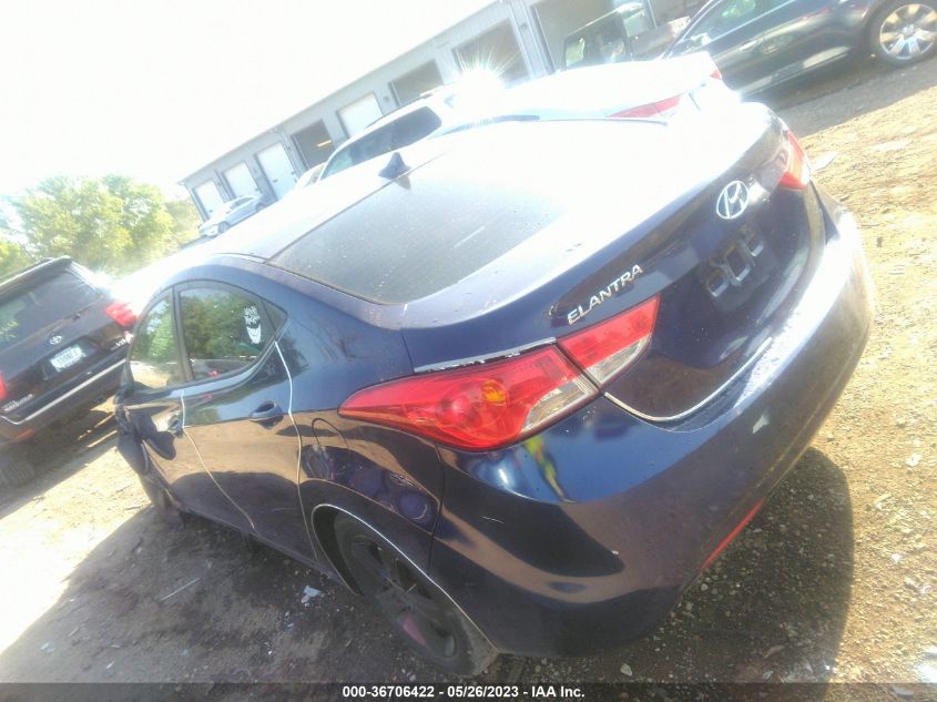 2013 HYUNDAI ELANTRA GLS - 5NPDH4AEXDH195898