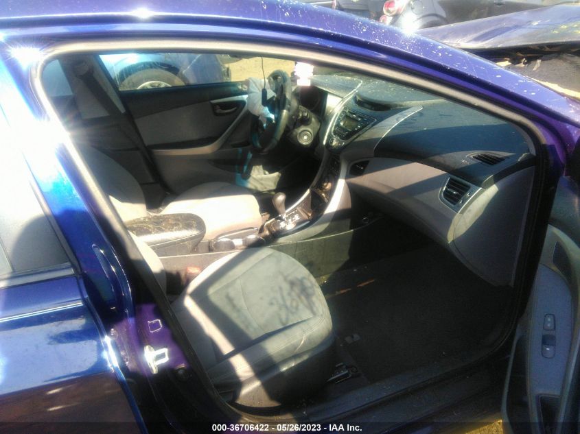 2013 HYUNDAI ELANTRA GLS - 5NPDH4AEXDH195898