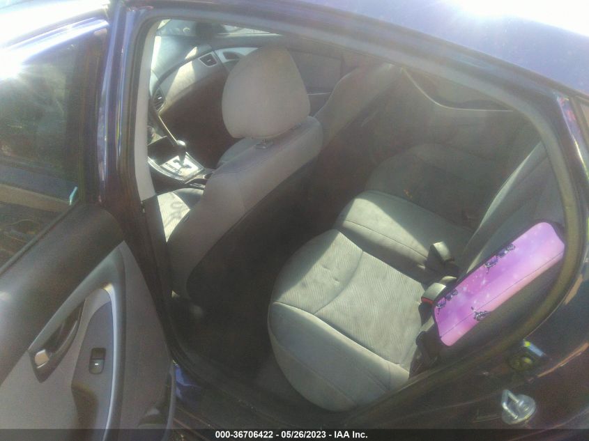 2013 HYUNDAI ELANTRA GLS - 5NPDH4AEXDH195898