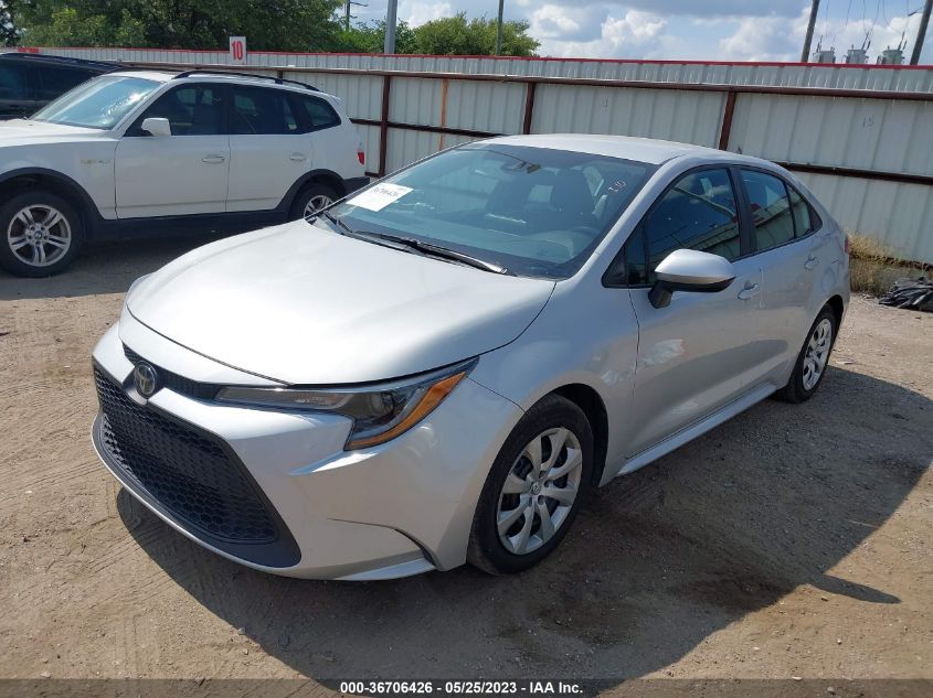 2021 TOYOTA COROLLA LE - 5YFEPMAE9MP221319