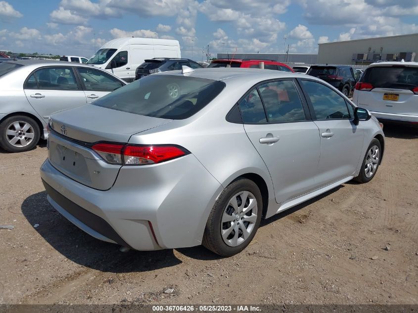 2021 TOYOTA COROLLA LE - 5YFEPMAE9MP221319