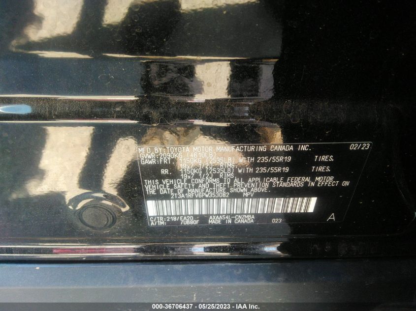 2023 TOYOTA RAV4 XLE PREMIUM - 2T3A1RFV6PW353082