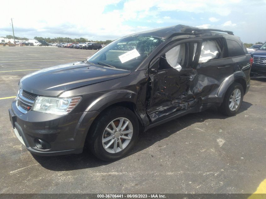 2017 DODGE JOURNEY SXT - 3C4PDCBG9HT533834